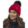 Vivisence Berretto con Pompon Donna Caldo Ideale per Giorni Freddi 7014