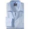 Olymp Uomo Camicia Business a Maniche Lunghe Modern Fit,Blau 15,44