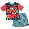 Disney Pigiama corto da bambino, motivo: Cars, Saetta Mcqueen, blu cielo, 3-4 Years