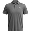 Under Armour UA Icon Polo da Uomo (Confezione da 1) | Materiale in jersey morbido e confortevole. Colletto polo con abbottonatura. Spacchi laterali sull'orlo.