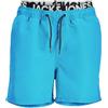 JACK & JONES Jjiaruba Jjswimshorts AKM Db WB Solid Costume da Bagno da Uomo, Blu (Malibu Blue)., XL
