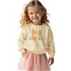 CM C&M WODRO Grande sorella felpa Big Sister maglione per neonati, abbigliamento per fratelli, per sorelle, per l'inverno, per bambini, girocollo, a maniche lunghe