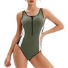 Veranobreeze Costume Intero Donna Raffreddanti Costumi da Bagno Donna con Zip per Piscina (kg, EU40)