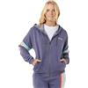 Rip Curl Surf Revival Zip-up Hooded Fleece Sweatshirt Felpa con Cappuccio, Blu 253, S Donna