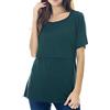 Smallshow Top per Allattamento a Maniche Corta da Donna Camicia Allattamento al Seno