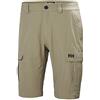 Helly Hansen HH Qd Cargo - Pantaloncini Corti da Uomo, 720 Roccia Caduta, 58
