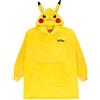 Pokémon Pikachu Anime, felpa con cappuccio, da uomo, giallo, giallo., XL