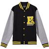 CERDÁ Life's Little Moments Felpa Harry Potter con Chiusura a Bottoni Sweatshirt Unisex Adulto, Nero, Grigio E Giallo, X-Large