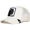 Goorin Bros. The Panther White A-Frame Adjustable Trucker cap - One-Size