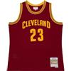Mitchell & Ness NBA Swingman Jersey | Cleveland Cavaliers (2015) | Lebron James | Colore: Rosso
