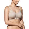 Selene, Reggiseno Donna in Cotone con Comoda Chiusura Davanti, Senza Ferretto e Imbottitura, Collezione Marta, Colore Terra, Taglia 6B