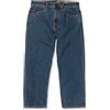 Volcom - Pantaloni Billow Tapered Denim Indigo Ridge Wash Uomo - Uomo - Blu