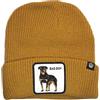 Goorin Bros. Berretto Beanie Cuffia con Risvolto, Animal Farm Hats, Autunno/Inverno (Bad Boy Camel)