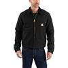 Carhartt Giacca Detroit, Vestibilità Comoda, In Tessuto Duck Con Fodera Tipo Coperta A Righe, Uomo, Nero, XL