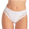 JADEA 6 Pezzi Slip Donna 529 in Cotone con Bordi in Pizzo