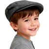 mintgreen mingtgreen Infantile Ragazzo Vintage Cappello da Pilota, Nero, 2-3 Anni