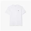 Lacoste Th7618 Magliette, Blanc, 4XL Uomo