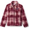 Columbia Benton Springs II Printed Fleece Giacca in Pile, Gomma da Cancellare Pink Omblur, XL Donna