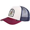 Djinns DNC New 1.3 Offwhite/Wine HFT Trucker Cap - One-Size