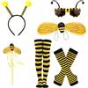 WUERKIYA Costume Ape Donna - Set completo di accessori per costumi di Carnevale per donne, Costumi di Carnevale Con ali, Cintura e Pantaloni Stretti, Ideale per Giochi di Ruolo di Halloween e Feste a Tema