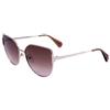 Max&Co. MO0082 Occhiali da Sole Donna, Occhiali da Sole in Metallo Leggeri ed Eleganti, Forma Lente Gatto