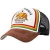 King Kerosin Cal Bear Unisex Cappello Marrone/Nero 60% Cotone, 40% Poliestere