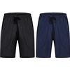 Chalier Cozy 2 Pezzi Pantaloni Corti Pigiama da Uomo Morbide Modal Shorts da Salotto Biancheria da Notte con Tasca e Girovita Regolabile