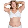 Naturana Donna 86545 Reggiseno Senza Ferretto Not Applicable, Bianco (White 300), 2E (Taglia Produttore: 34E)
