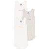 Petit Bateau A0czo, Body Senza Maniche Bimbo 0-24, Variante 1, 6 mesi (pacco da 3)