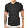o-day Liabel 2pz Maglia Uomo Caldo Cotone Garzato 100%,T Shirt Cotone Felpato Girocollo o Scollo a V, Maglie Intime Uomo Invernali Anallergiche (IT, Testo, M, Regular, Regular, 2pz Scollo V - Nero)