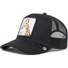 Goorin Bros. - The Farm - Cappello da Camionista Regolabile in Pelle Verniciata Unisex, Cappellino da Baseball Uomo