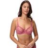 Playtex Reggiseno con Ferretto in Microfibra - Essential Elegance Broderie Donna x1, Rosa, 36/4D