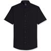 OLYMP Camicia da uomo a maniche corte Luxor, tinta unita, moderna, New Kent | camicia, polsini, super slim, 97% cotone, 3% elastolefina