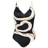 Triumph Donna Summer Allure OP 01, One piece swimsuit, BLACK COMBINATION, 44 / D