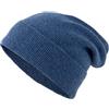 Lallier Berretto Unisex 100% Puro Cachemire, Cappello con Risvolto a Costine Caldo Morbido con Confezione Regalo per Donne e Uomini (Blu Klein)
