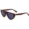 Polaroid Pld 6108/s IPR/C3 HAVANA BLUE Sunglasses Women's Polycarbonate, Standard, 54