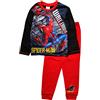 Marvel Pigiama da Notte Spiderman per Bambini, Rosso, 5-6 Years