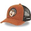 CAPSLAB Cappellino Trucker Marrone Diavolo della Tasmania, marrone