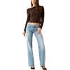 Guess Donna Eco Vita Bassa Slouchy, Lavaggio petali di rosa, 30