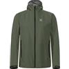 MONTURA Shelter Jacket, Giacca impermeabile da uomo impermeabile, traspirante, a 3 strati, in materiale riciclato (IT, Testo, L, Regular, Regular, Verde Salvia)