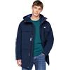 Tommy Jeans Uomo Parka Tech Canvas con Cappuccio, Blu (Dark Night Navy), XXL