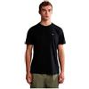 Napapijri T.shirt NP0A4H8D0411 Salis SS SUM Nero Nero/L