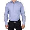 Marvelis - Camicia Casual - A righe - Classico - Maniche lunghe - Uomo blu 40