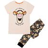Disney Tigger/Tigro Winnie The Pooh - Pigiami Corto da Donna - 100% Cotone - Taglia 40-42