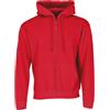 Fruit of the Loom Classic Felpa con cappuccio Uomo, Rosso (Red), Small
