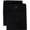 RAGNO T-Shirt Uomo Maglia Manica Lunga Girocollo Confezione 2 Capi Eco Cotton Cotone Elasticizzato Articolo 611479, 078B Bleu, 5 - Quinta