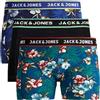 Jack & Jones - Boxer da uomo, confezione da 3 pezzi, in misto cotone @2 L