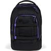 satch pack zaino da scuola ergonomico, 30L di capacità, stabile, massima organizzazione Purple Phantom - Nero