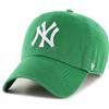 47 '47 Brand Strapback - Berretto per bambini CLEAN UP New York Yankees, Kelly Verde, Taglia unica
