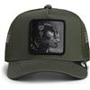 Goorin Bros. Cappello Panther Trucker Cap Misto Poliestere Verde Scuro Unisex